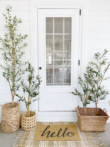 3.5’ Olive Artificial Tree with Sparse Design | Nearly Natural