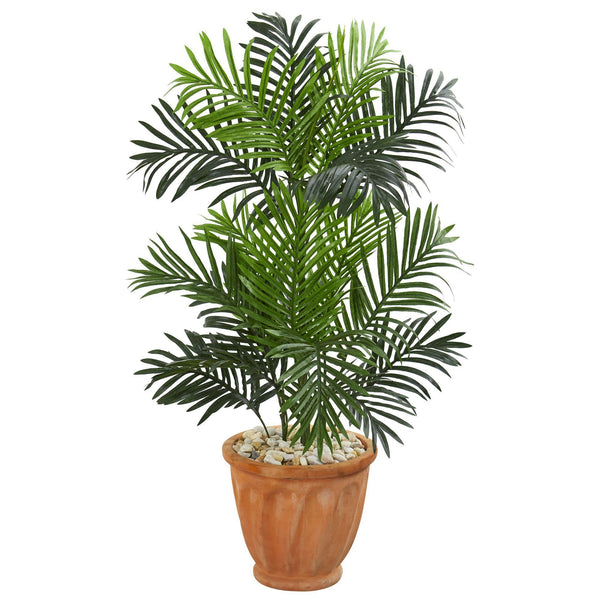 3.5’ Paradise Palm Artificial Tree in Terra Cotta Planter