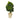 3.5’ Schefflera Artificial Tree in Country White Planter (Real Touch)