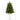 3.5’ Yukon Mountain Fir Artificial Christmas Tree with 50 Clear Lights and Pine Cones in White Planter