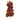 36” Autumn Magnolia Leaf with Berries Artificial Tear Drop