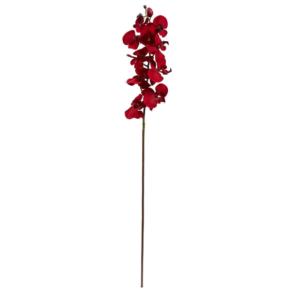 36” Christmas Phalaenopsis Orchid Artificial Flower (Set of 4)