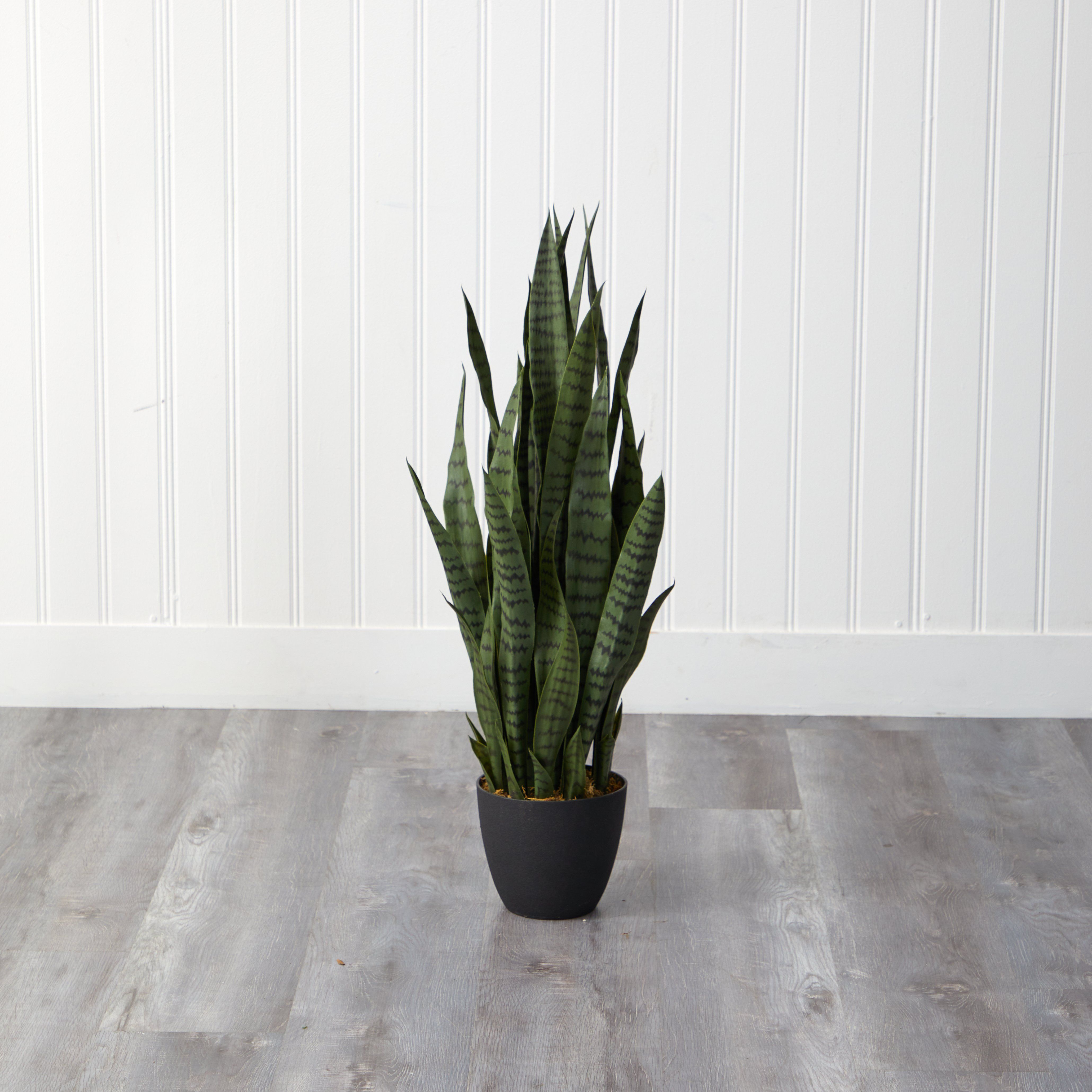 38” Sansevieria Artificial Plant 6350 Nearly Natural