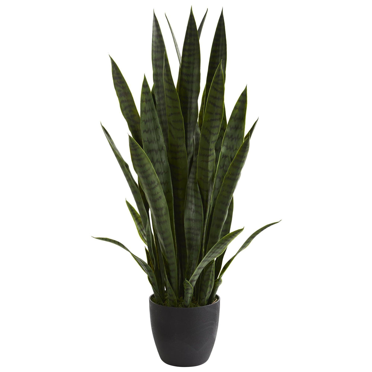 faux snake plant succulent Nearly Natural 38-In. Sansevieria Artificial Plant