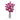 39” Bougainvillea Artificial Arrangement in Stoneware Vase