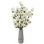 39” Bougainvillea Artificial Arrangement in Stoneware Vase