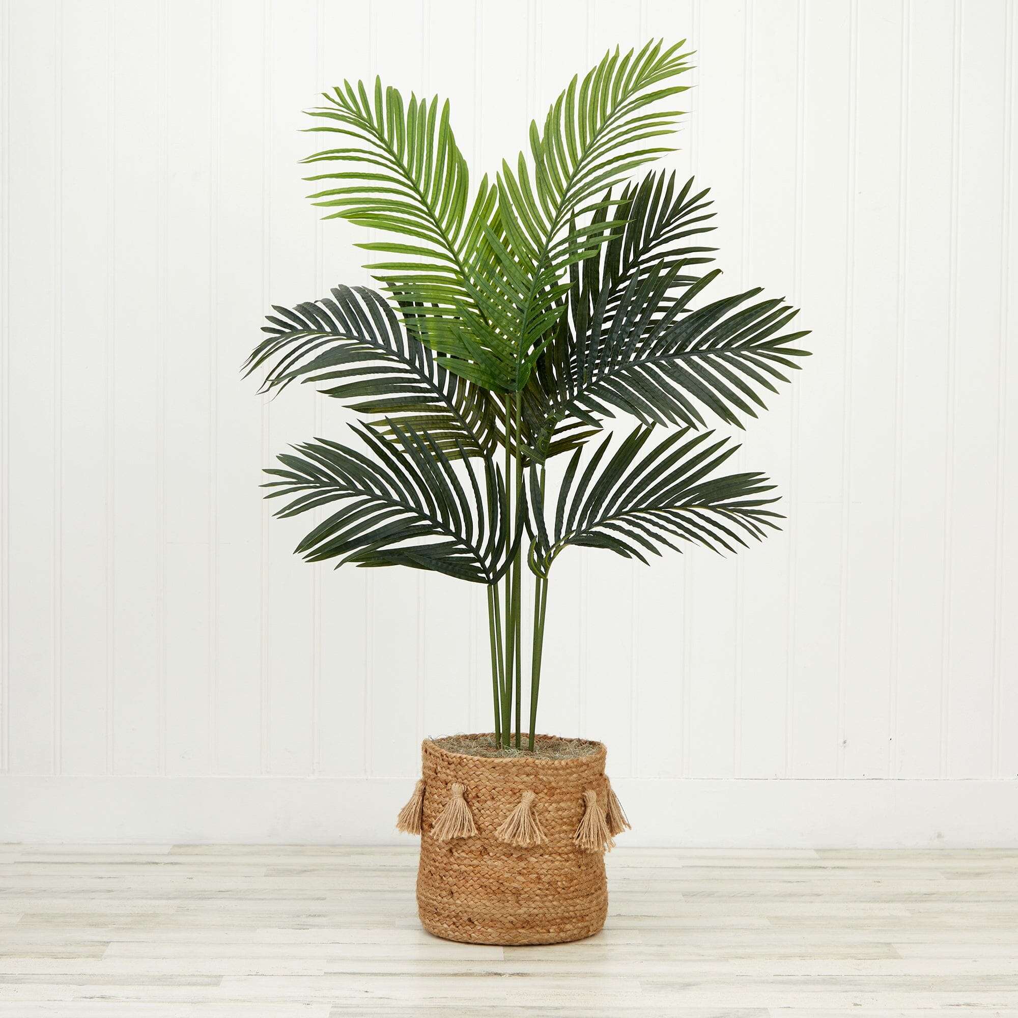 4' Artificial Paradise Palm Tree with Handmade Jute & Cotton