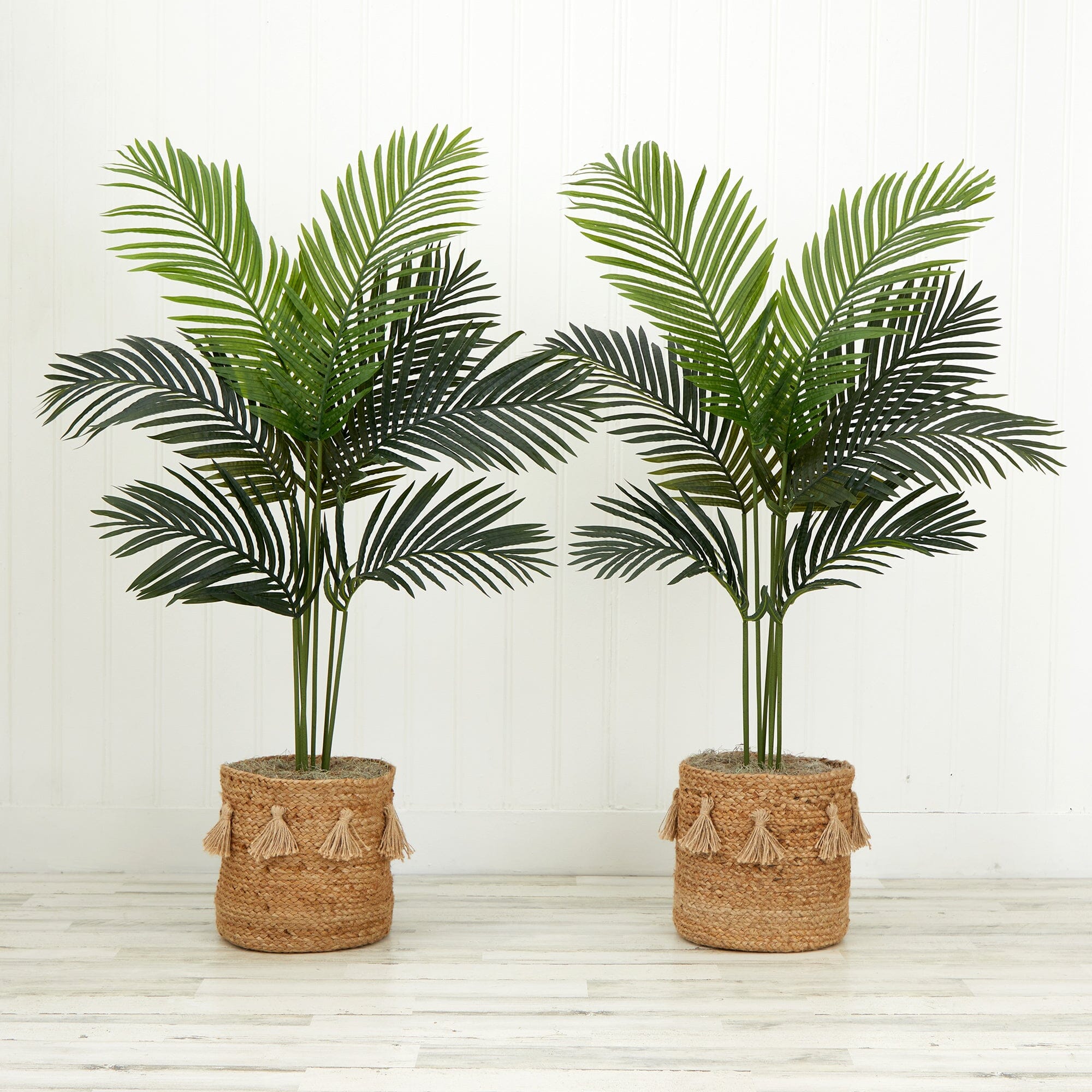 4' Artificial Paradise Palm Tree with Handmade Jute & Cotton