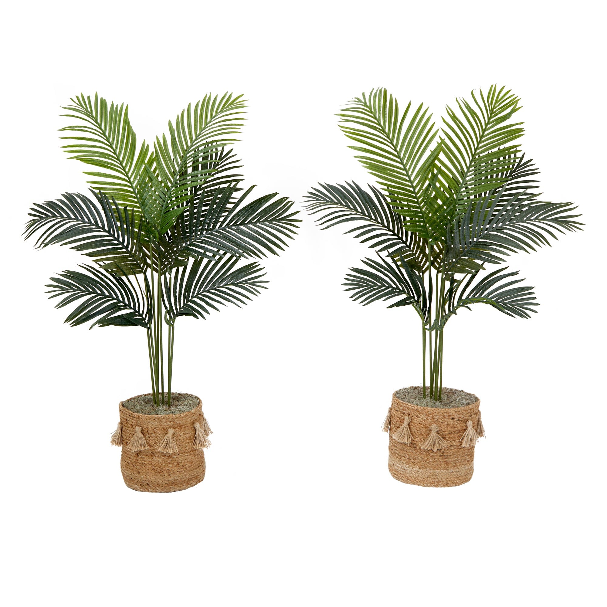 4' Artificial Paradise Palm Tree with Handmade Jute & Cotton
