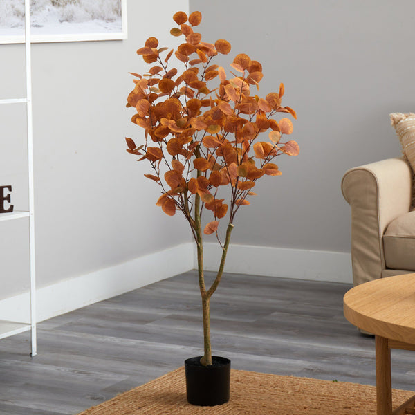 4’ Autumn Eucalyptus Artificial Tree