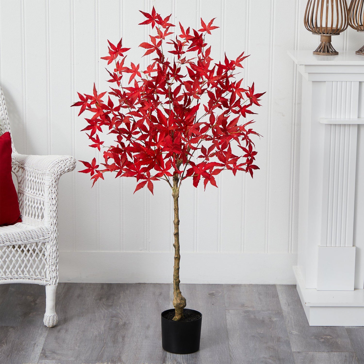 4’ Autumn Maple Artificial Fall Tree