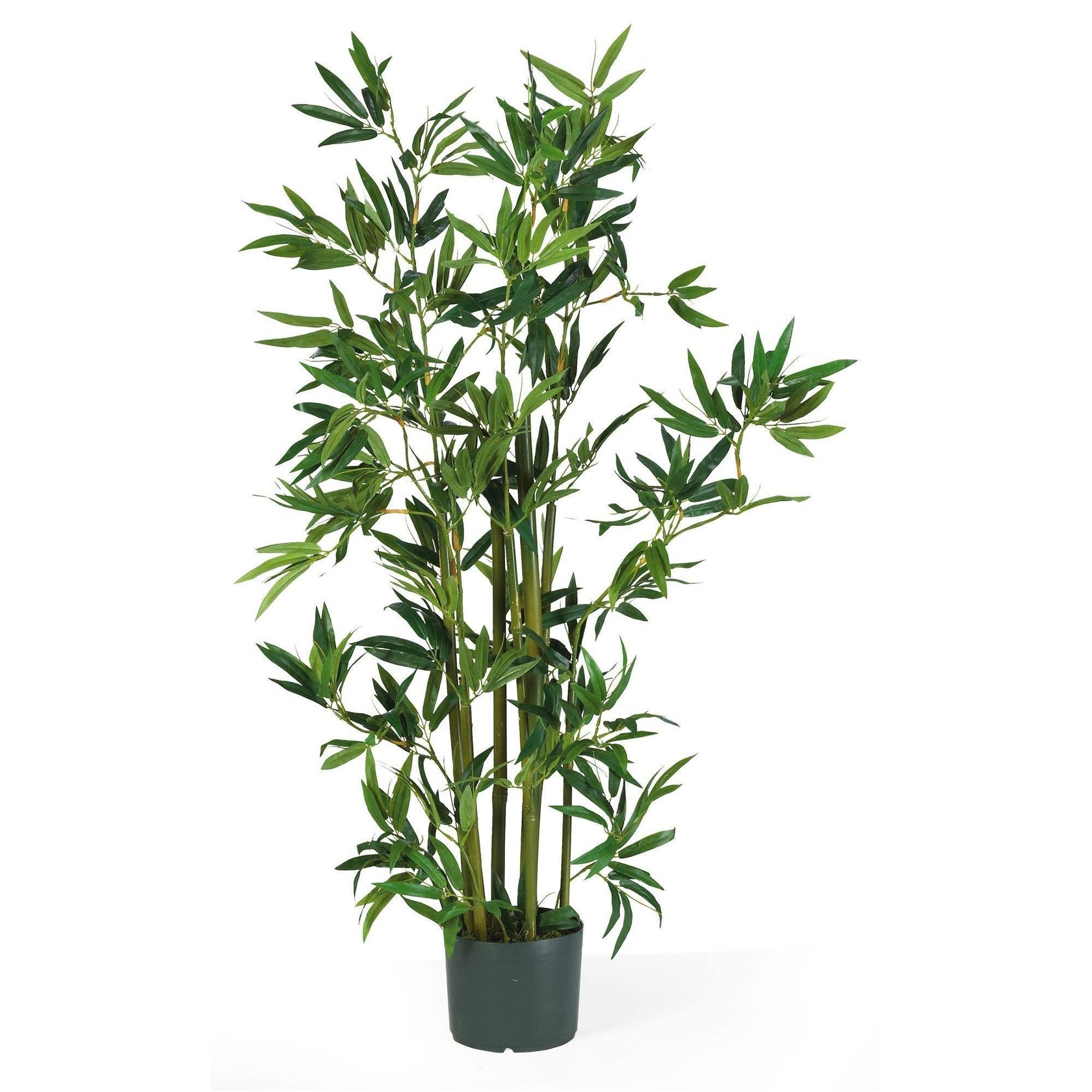 4' Bamboo Silk Plant Nearly Natural