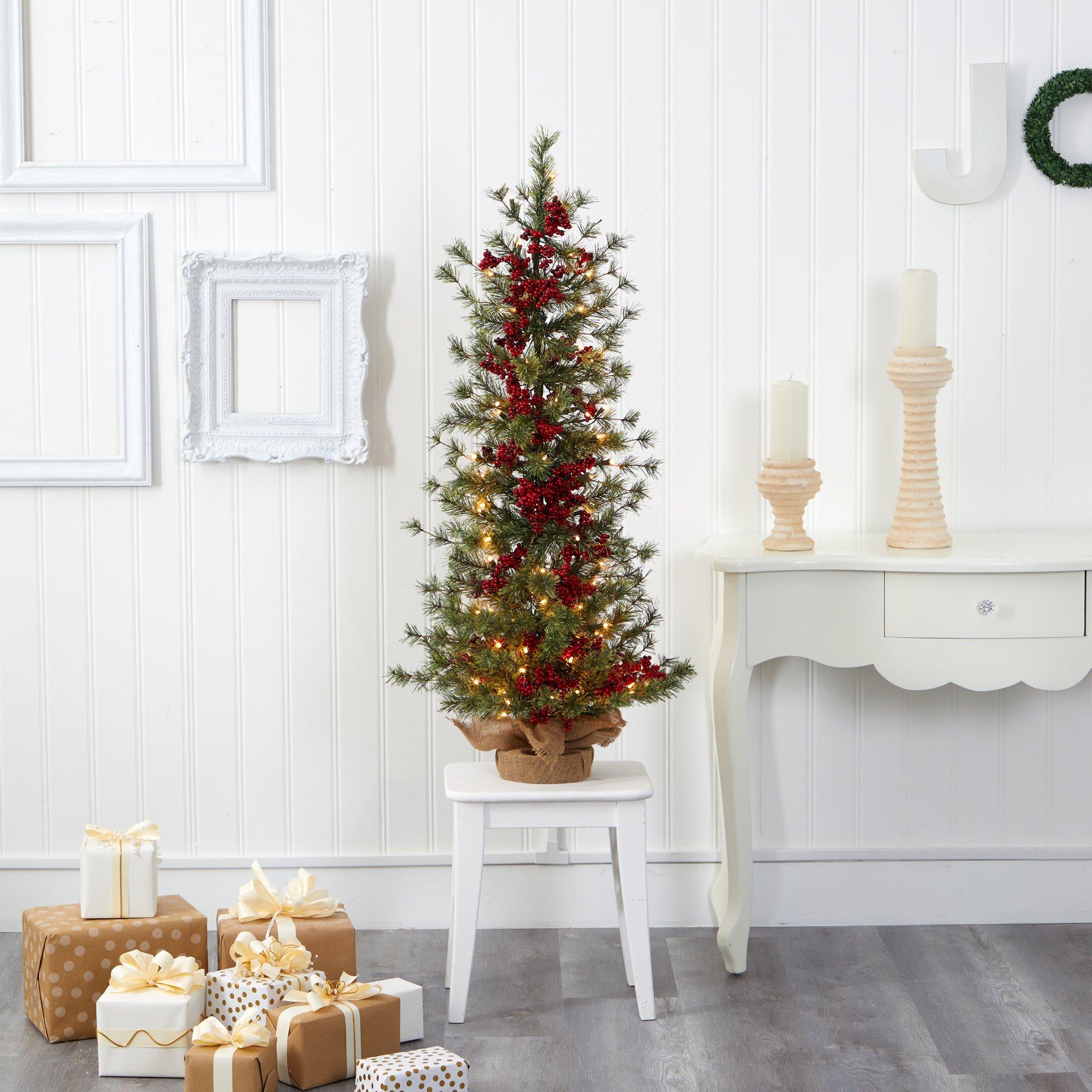 Small realistic christmas tree deals