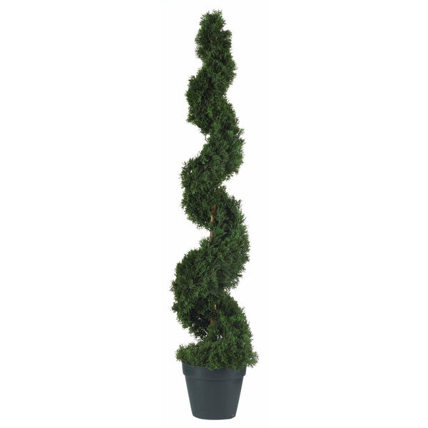 4' Cedar Spiral Silk Tree (In-door/Out-door)