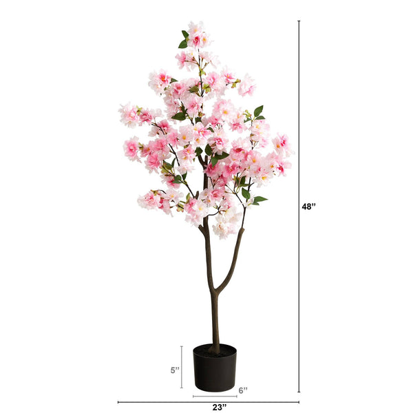 4’ Cherry Blossom Artificial Tree