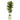 4’ Dracaena Artificial Plant in Flower Print Planter (Real Touch)