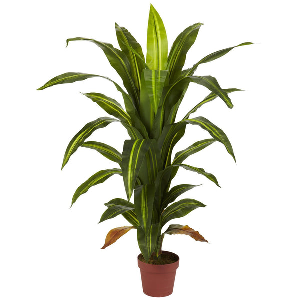 4' Dracaena Silk Plant (Real Touch)