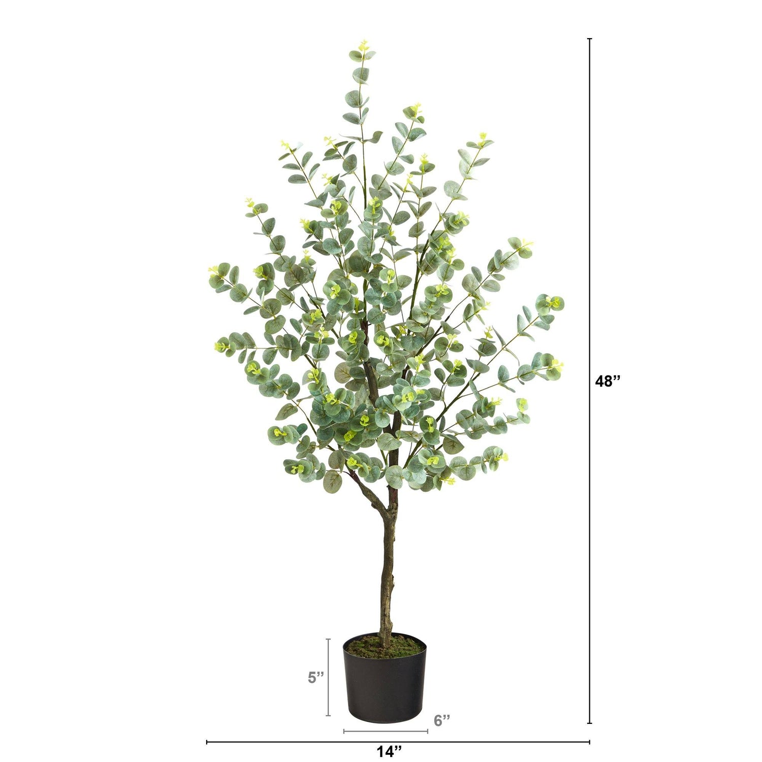 4’ Eucalyptus Artificial Tree
