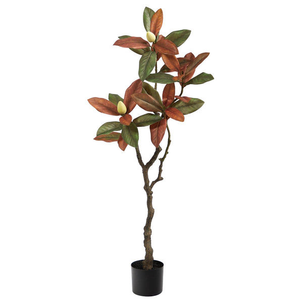 4’ Fall Magnolia Artificial Tree