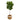 4’ Fiddle Leaf Tree in Boho Chic Handmade Natural Cotton Woven Planter with Tassels UV Resistant