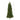 4' Flat Back Wall Hanging Artificial Christmas Tree with 50 Clear LED Lights