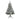 4' Flocked White River Mountain Pine Artificial Christmas Tree with Pinecones