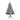4' Flocked White River Mountain Pine Artificial Christmas Tree with Pinecones