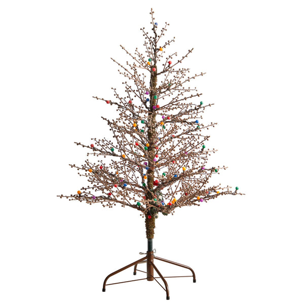 4’ Frosted Berry Twig Artificial Christmas Tree