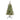 4’ Frosted Swiss Pine Artificial Christmas Tree with 100 Clear LED Lights and Berries