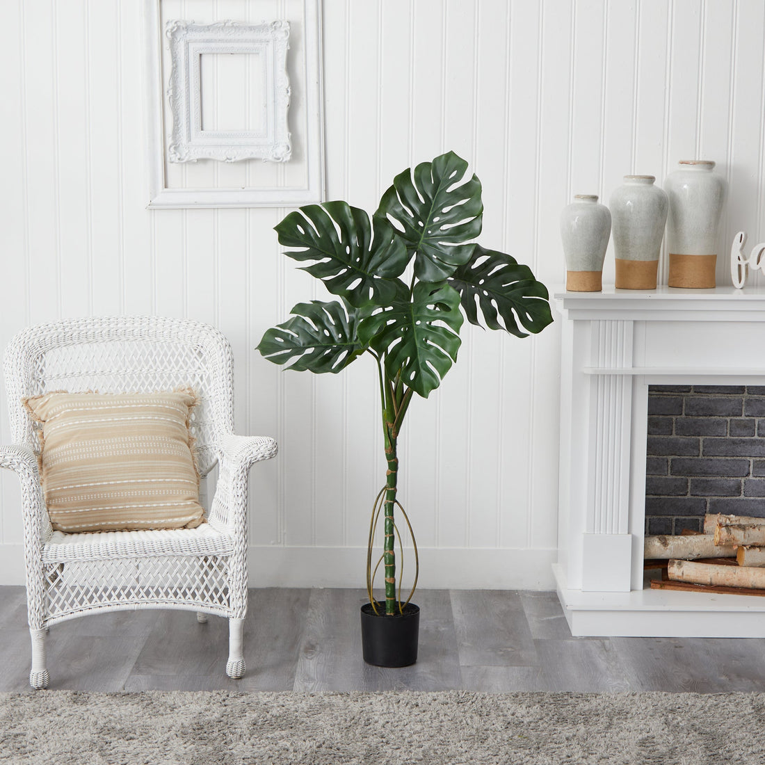 monstera artificial plant 4’ Monstera Artificial Tree