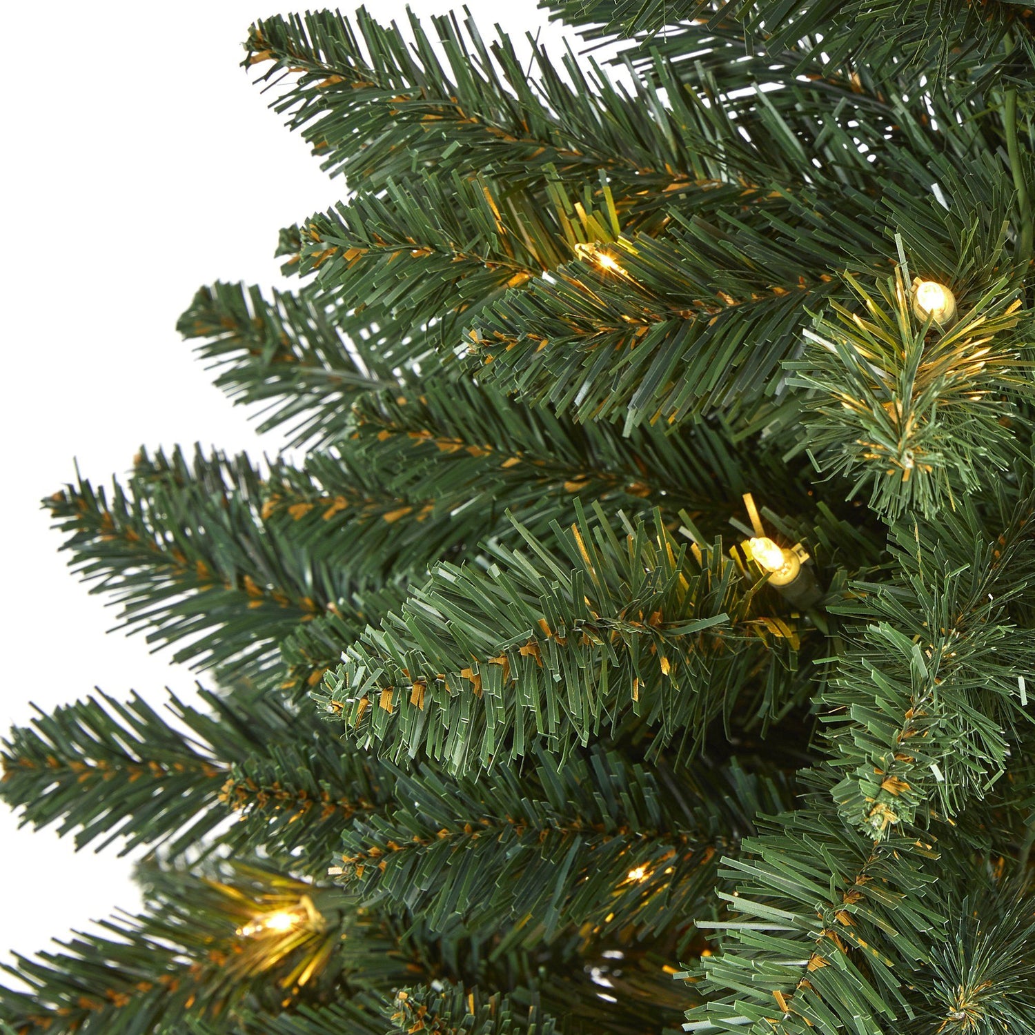 4’ Northern Rocky Spruce Artificial Christmas Tree with 100 Clear Lights and 268 Bendable Branches