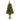 4’ Pine, Pinecone and Berries Artificial Christmas Tree with 100 Clear LED Lights in Decorative Urn