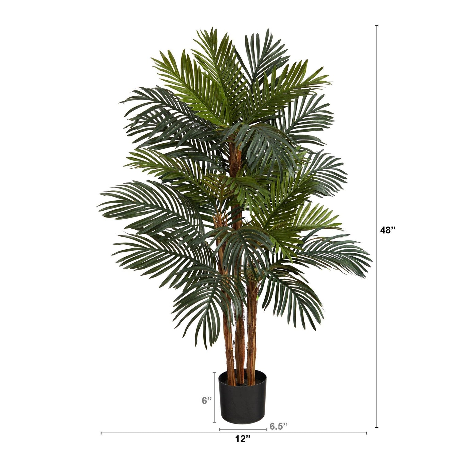 4’ Robellini Palm Artificial Tree