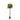 4’ Rose Topiary Artificial Tree