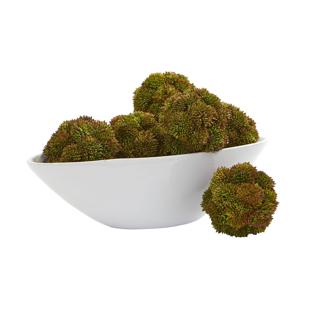 succulent little balls 4” Sedum Artificial Succulent Artificial Spheres (Set of 6)