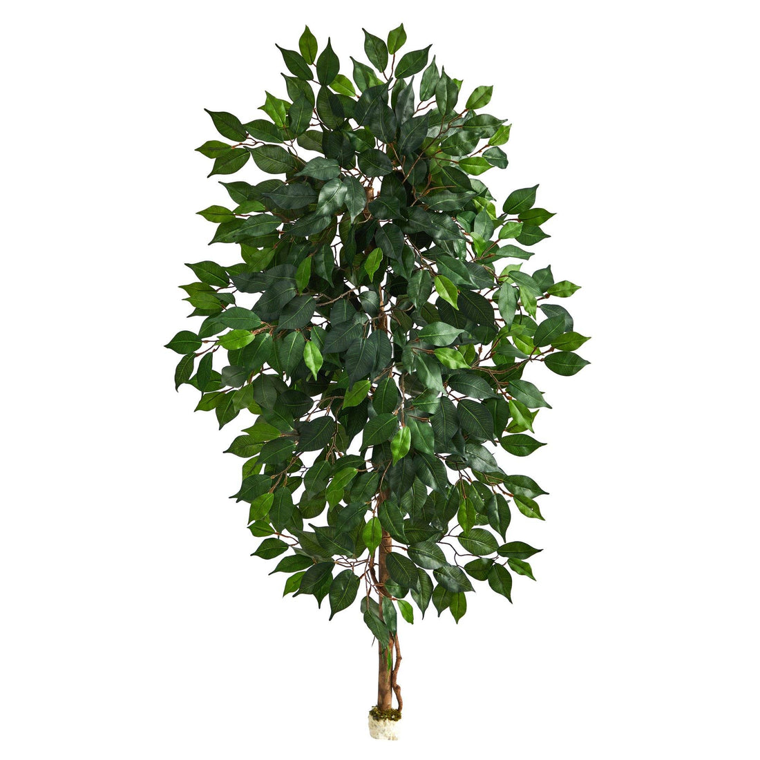 fake plants no pot 4’ Single Ficus Artificial Tree (No Pot)