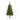 4’ White Mountain Pine Artificial Christmas Tree with 100 Clear LED Lights and Pine Cones