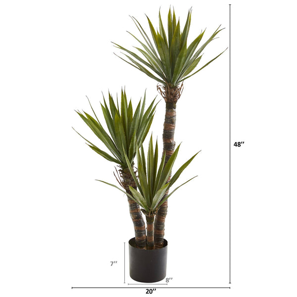 4’ Yucca Artificial Tree