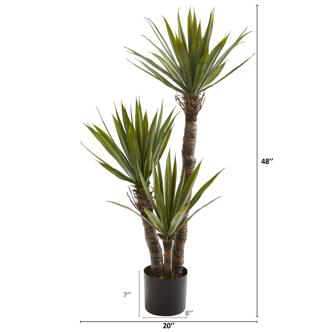 4' Yucca Artificial Tree