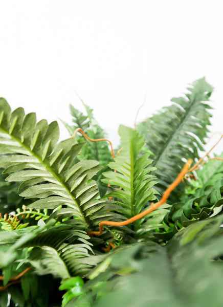  Nearly Natural 40in. Boston Fern (Set of 2), Green : Home &  Kitchen
