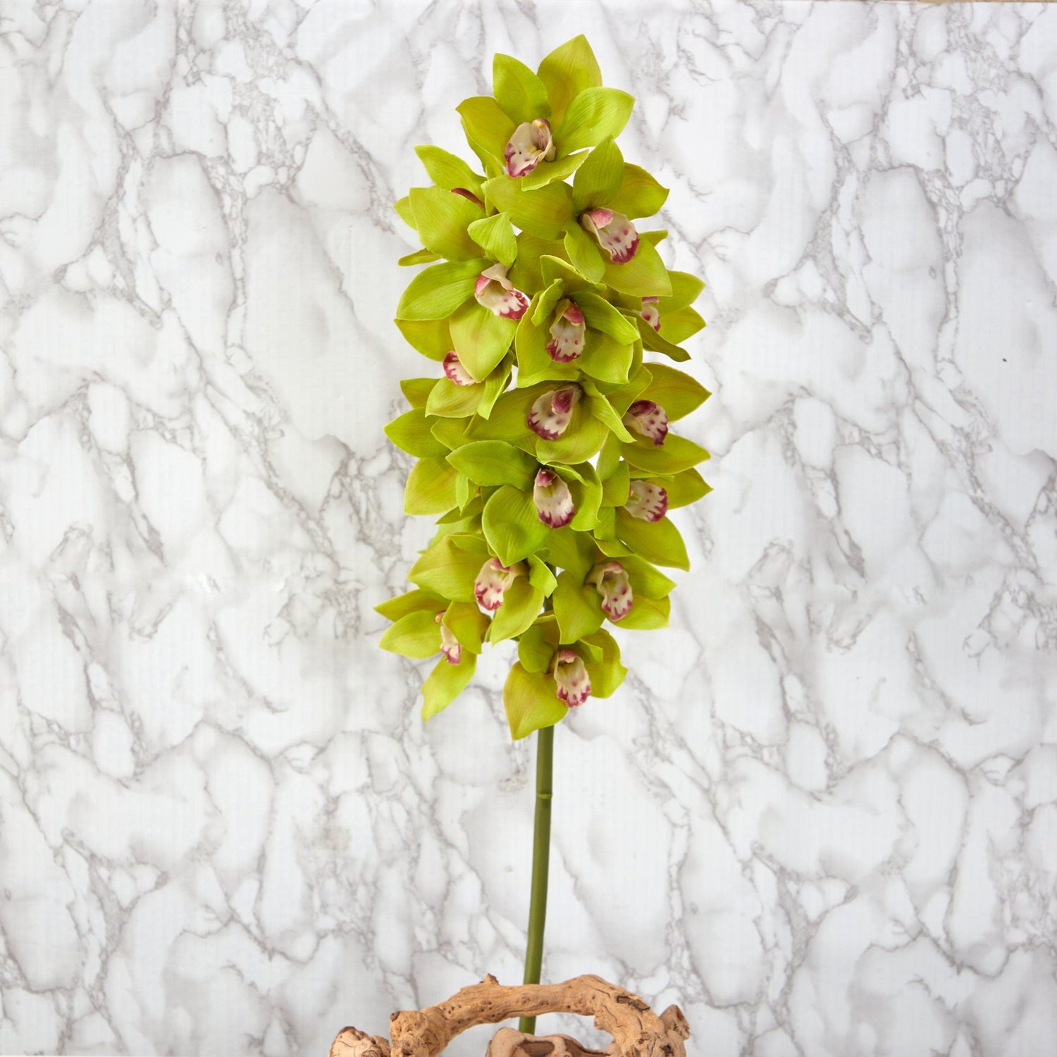 40” Cymbidium Orchid Artificial Flower (Set of 2)