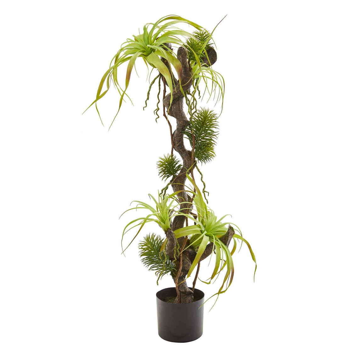 faux tillandsia succulent stem 41” Air Plant and Succulent Jungle Artificial Plant