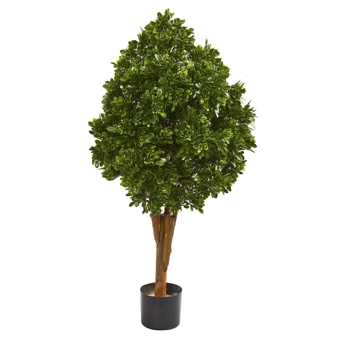 tea leaves for indoor plants 41” Tea Leaf Artificial Tree UV Resistant (Indoor/Outdoor)