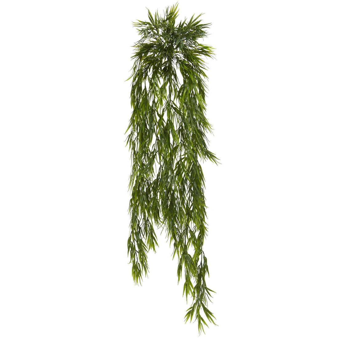 hanging bamboo plant 43” Mini Bamboo Hanging Bush (Set of 2)