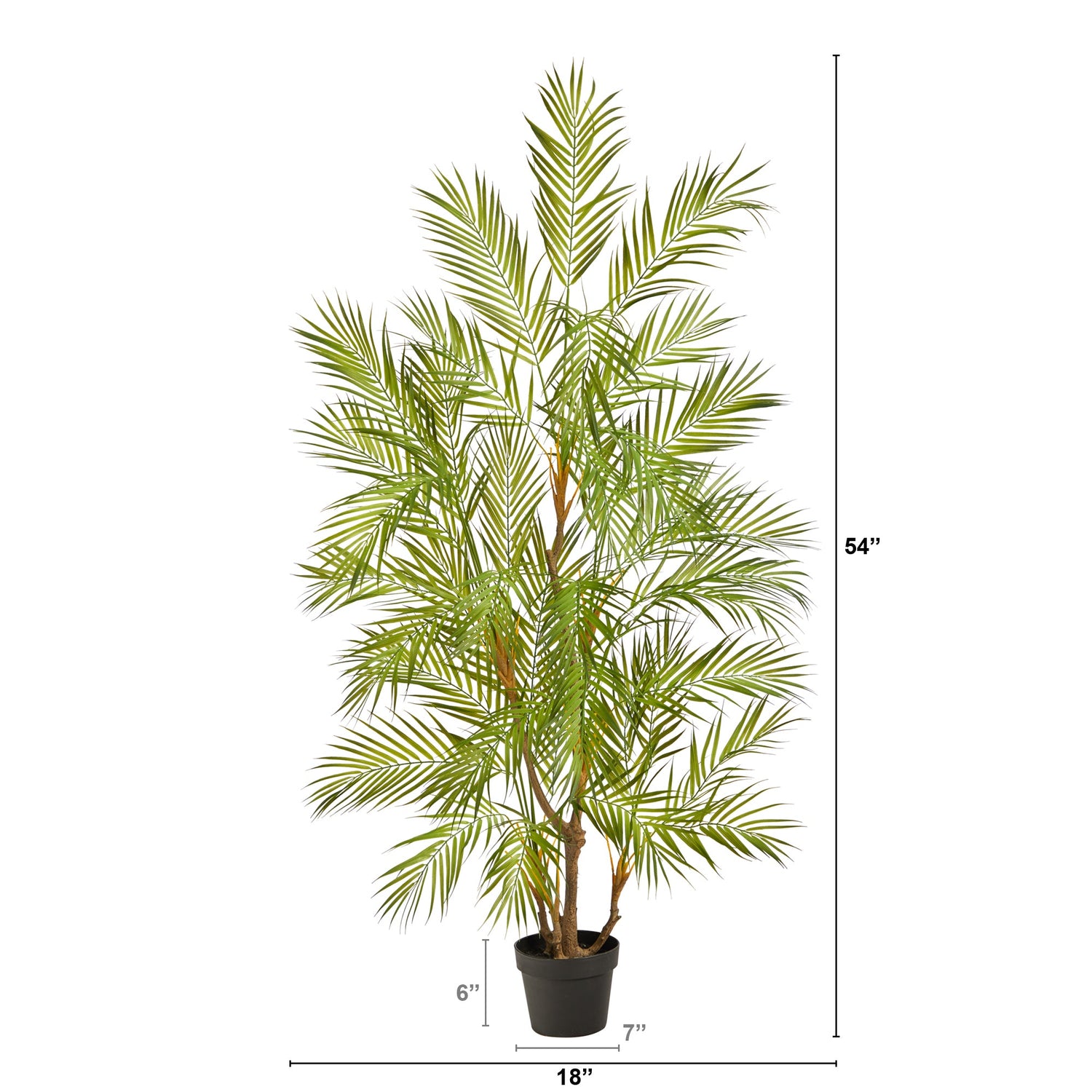 4.5’ Areca Artificial Palm Tree