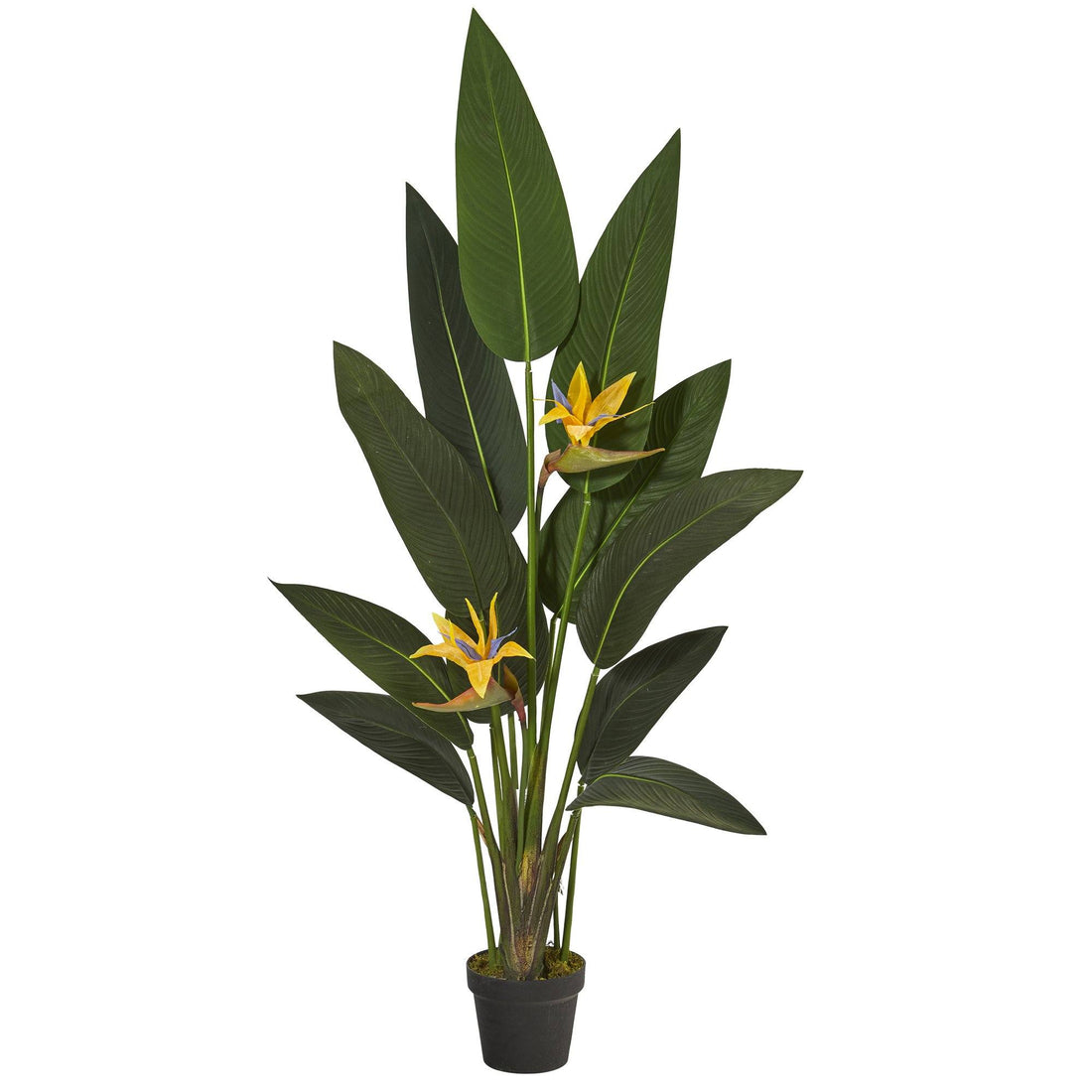 plastic plants that look real 4.5’ Bird of Paradise Artificial Plant (Real Touch)