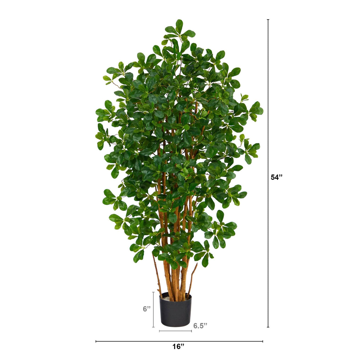 4.5’ Black Olive Artificial Tree