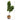 4.5’ Fiddle Leaf Fig Artificial Tree with Boho Chic Handmade Cotton and Jute White Woven Planter