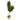 4.5’ Fiddle Leaf Fig Artificial Tree with Boho Chic Handmade Cotton & Jute White Woven Planter
