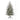 4.5’ Flocked Manchester Spruce Artificial Christmas Tree with 100 Lights and 357 Bendable Branches
